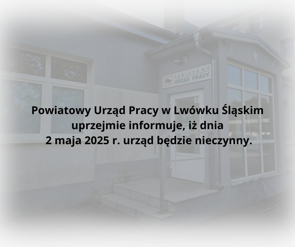 Zdjęcie artykułu 2 maja 2025 r. urząd będzie nieczynny