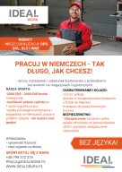 Zdjęcie artykułu Oferty pracy za granicą od firmy Ideal Work Germany