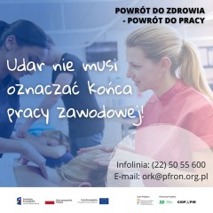 Zdjęcie artykułu PO UDARZE - Program Kompleksowej Rehabilitacji POWRÓT DO ZDROWIA - POWRÓT DO PRACY
