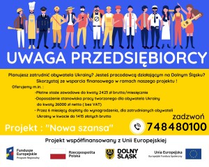 Zdjęcie artykułu Projekt 'Nowa szansa"