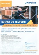 Zdjęcie artykułu Praca w Rhenus Logistics Bolesławiec Sp. z o.o.